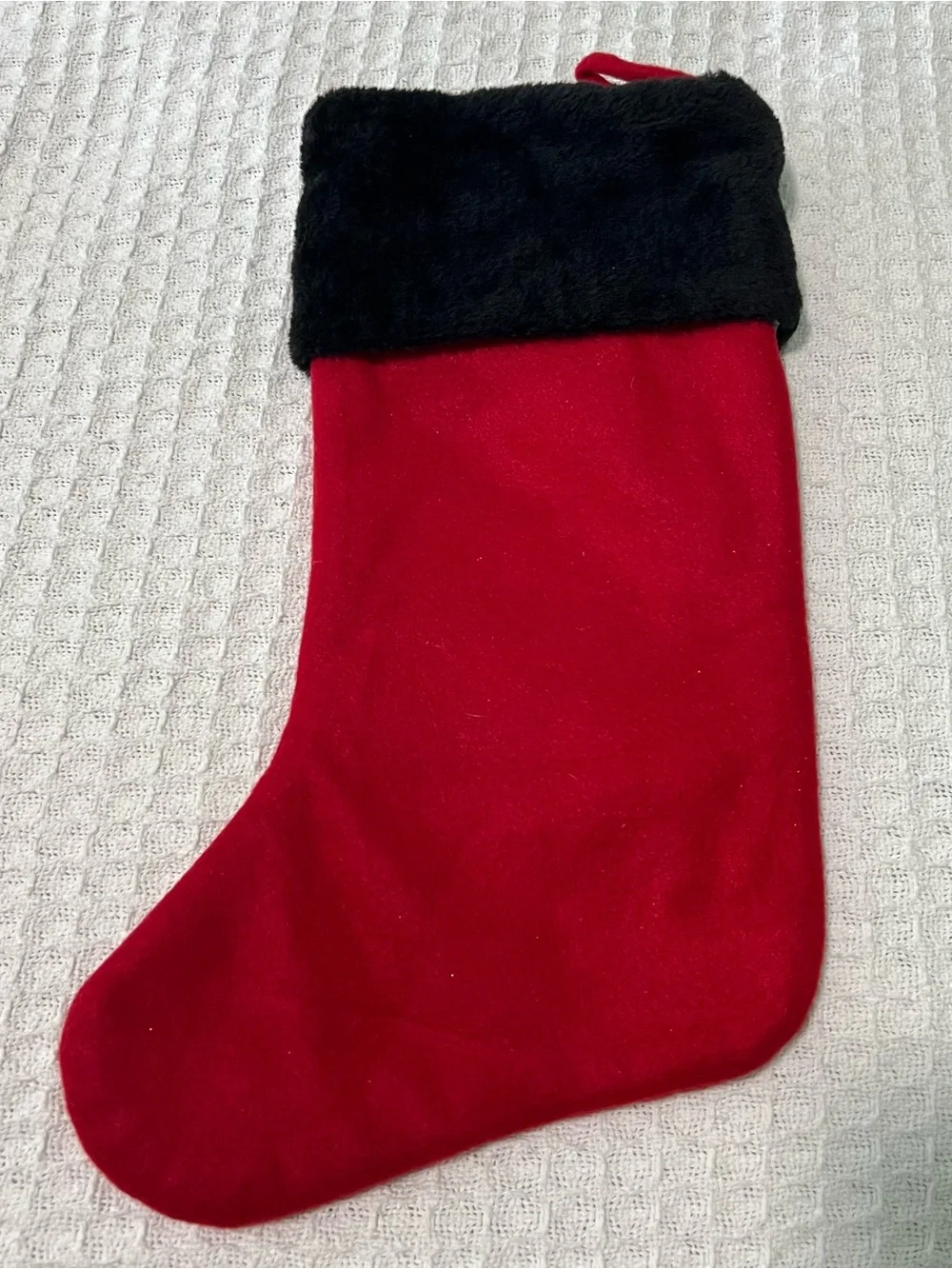 Ruz Harry Potter Hogwarts Houses Red & Black Christmas Stocking 18”